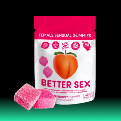 Better Sex Gummies - 2ct Pouch