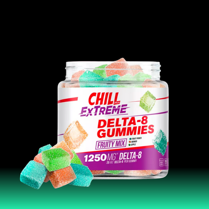 Chill Plus 1250x Delta-8 Gummies