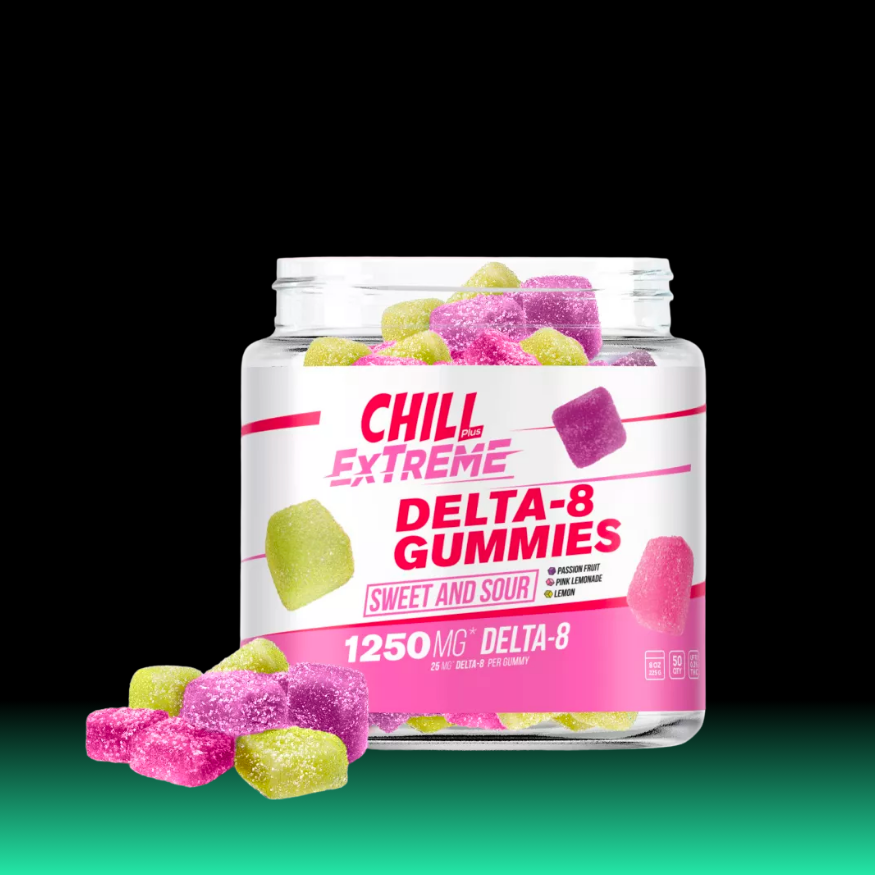 Chill Plus 1250x Delta-8 Gummies