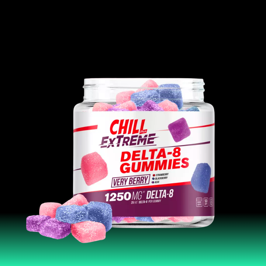 Chill Plus 1250x Delta-8 Gummies