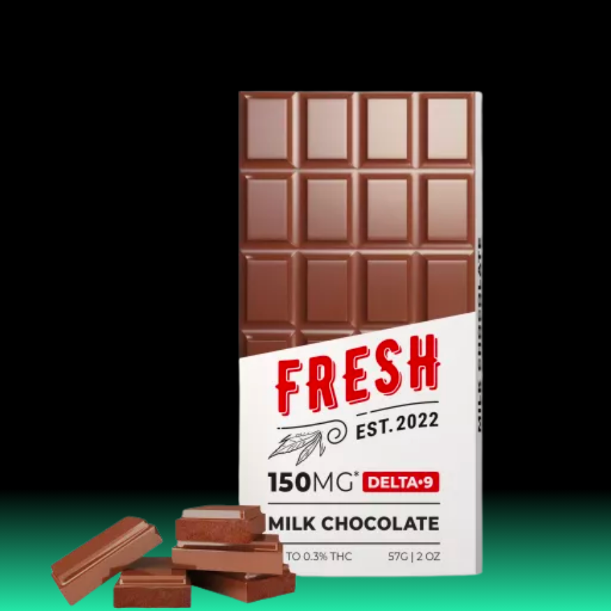 Fresh Delta-9 Chocolate Bar - 150mg