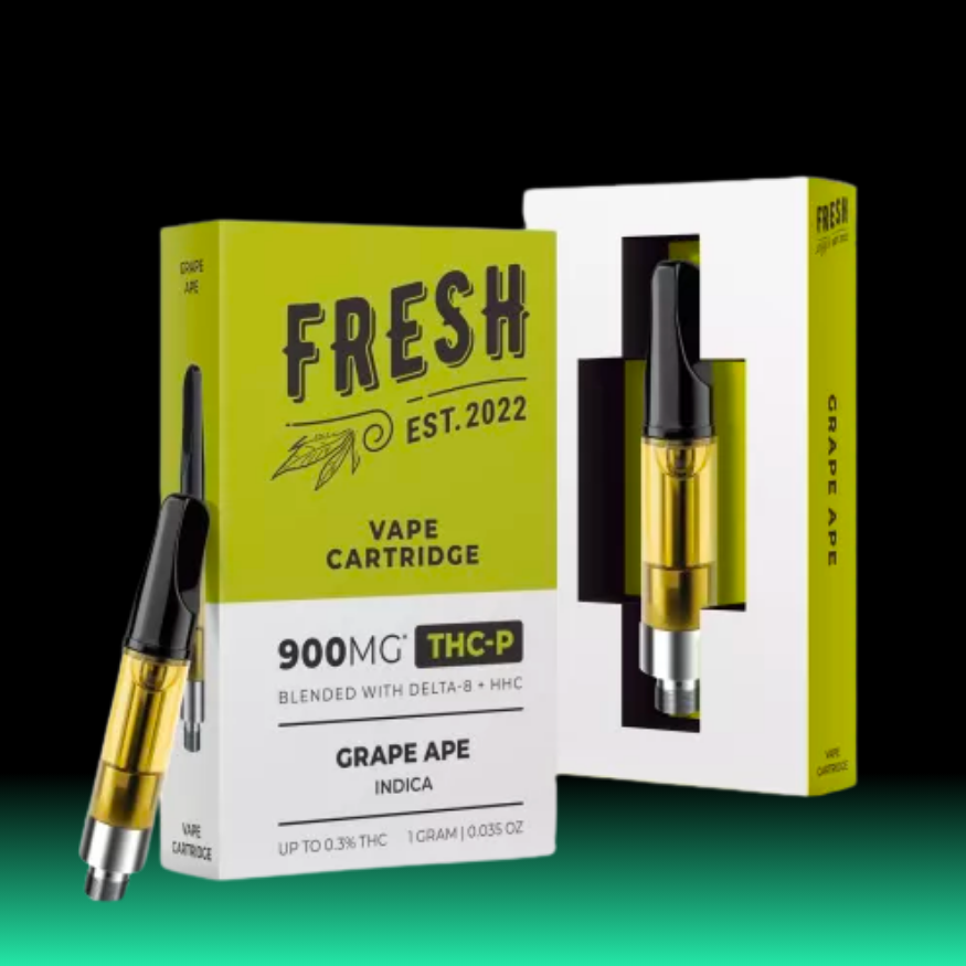 Fresh THC-P Vape Cartridge - 900mg Blend