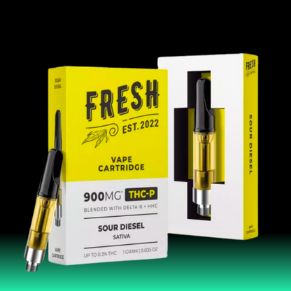 Fresh THC-P Vape Cartridge - 900mg Blend