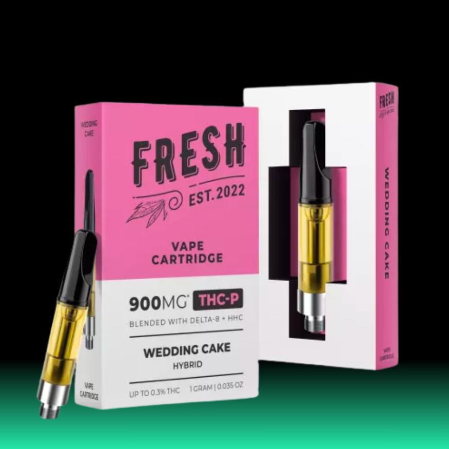 Fresh THC-P Vape Cartridge - 900mg Blend